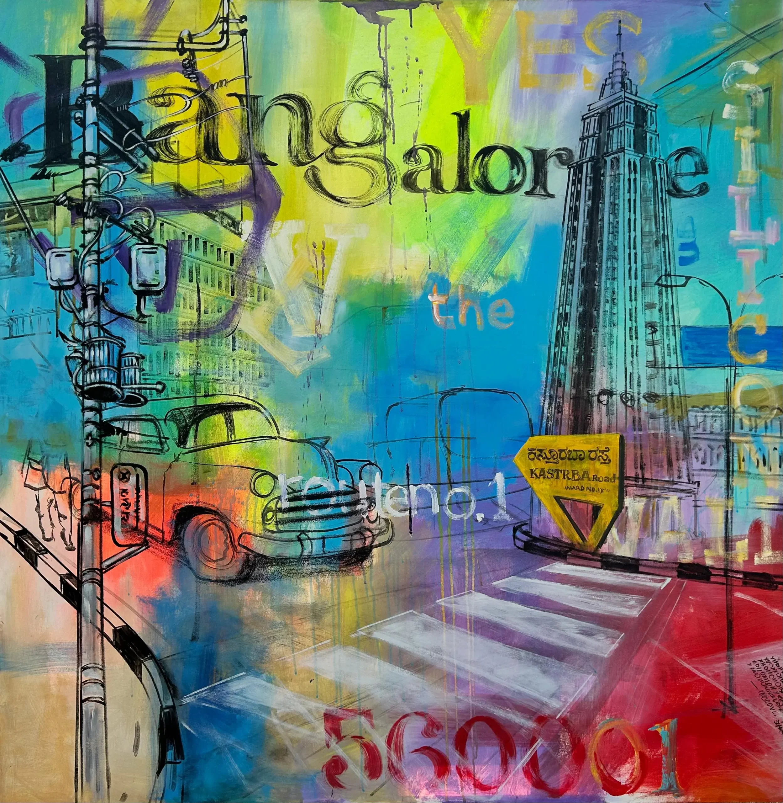 Modern Abstract City