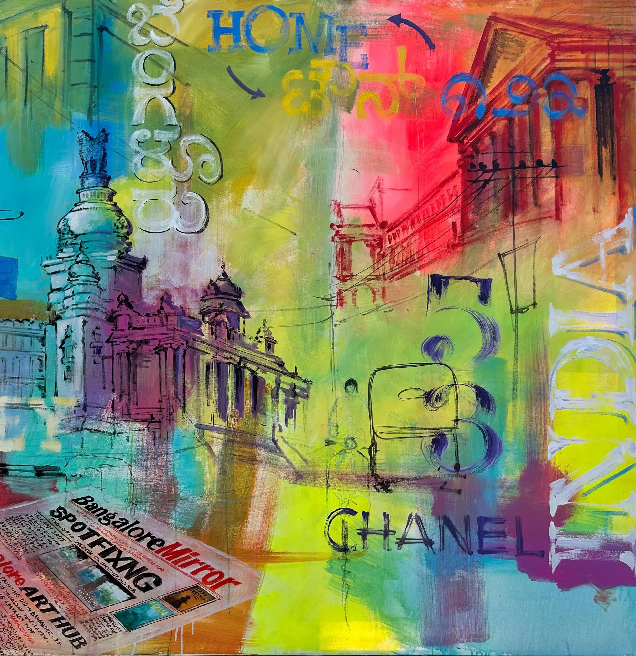 Modern Abstract City