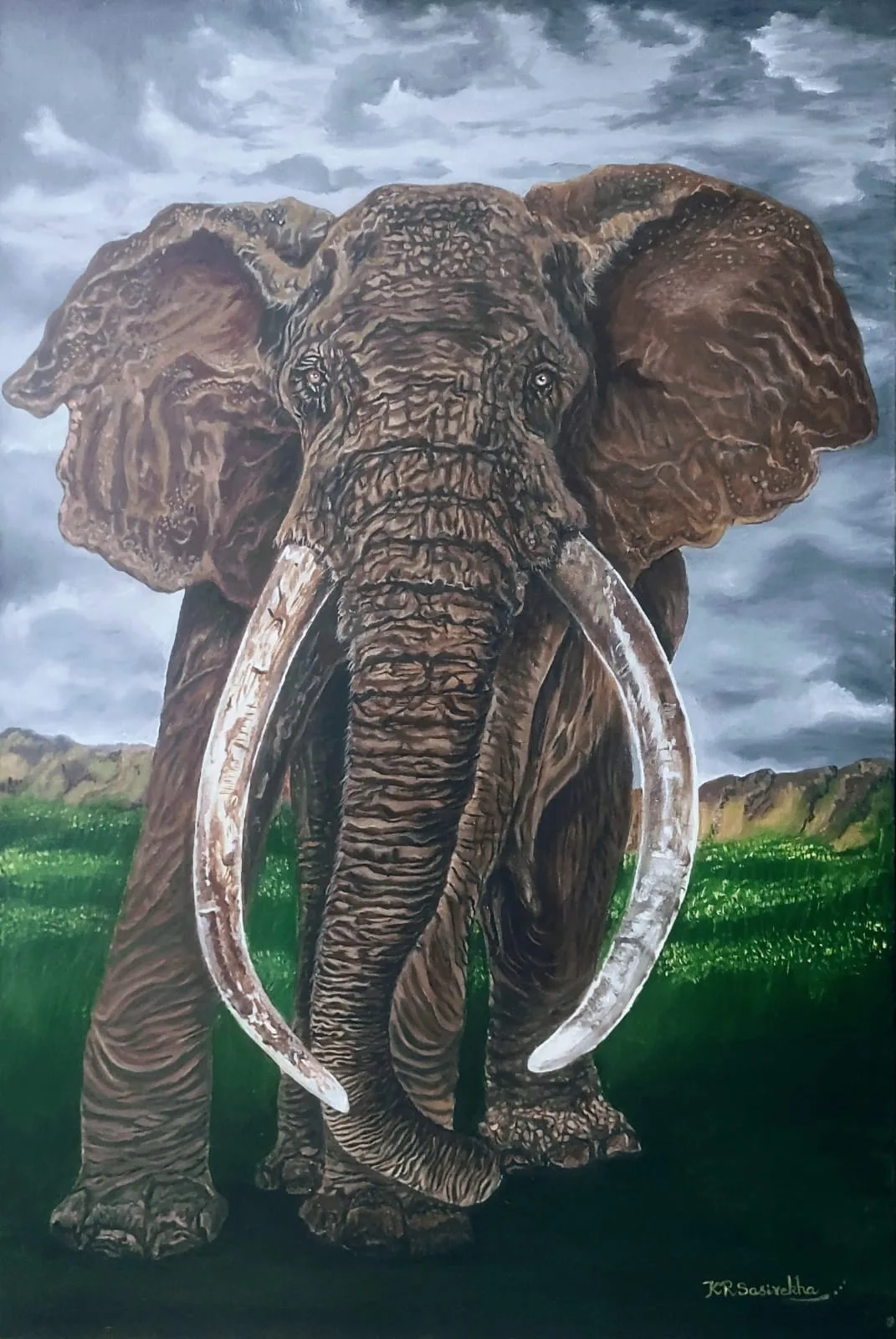 Majestic Wild – Oil on Stretched Canvas | Original Handmade Artwork