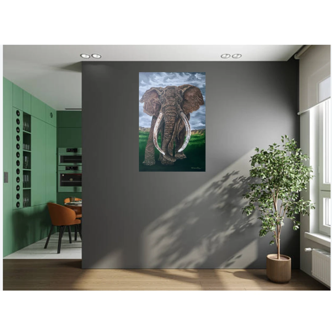 Majestic Wild – Oil on Stretched Canvas | Original Handmade Artwork