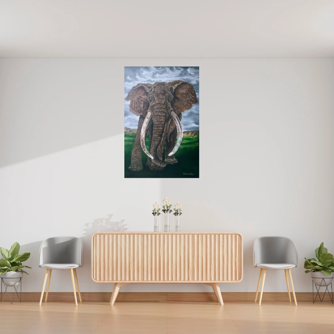 Majestic Wild – Oil on Stretched Canvas | Original Handmade Artwork