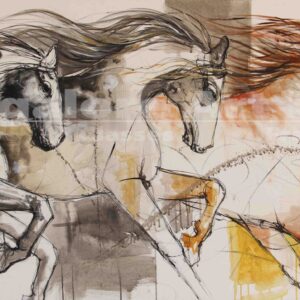 Hores AB acrylic on canvas